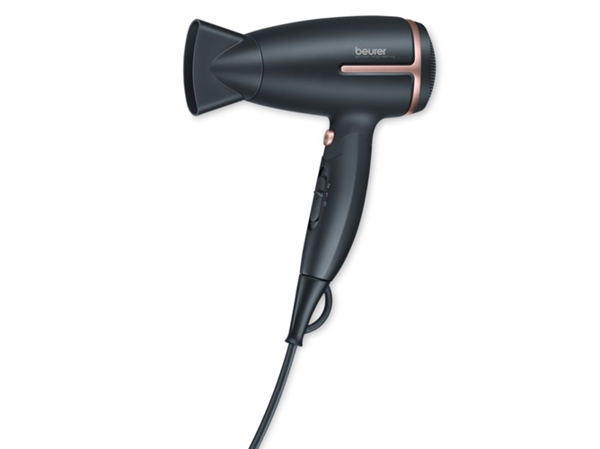 Secador BEURER Hc25 (1600W - 3 Níveis de temperatura) Beurer - Secadores de cabelo - 1600w, temperatura ajustável