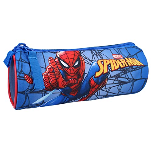 Estojo VADOBAG Spiderman Tangled Webs (21x7cm) Vadobag - Estojos para canetas e lápis - Spiderman, tangled webs, poliéster, 21x7cm