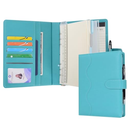 Caderno WASON A5 com Papel Recarregável - Azul Wason - Cadernos e bloco de notas - A5, papel recarregável, azul