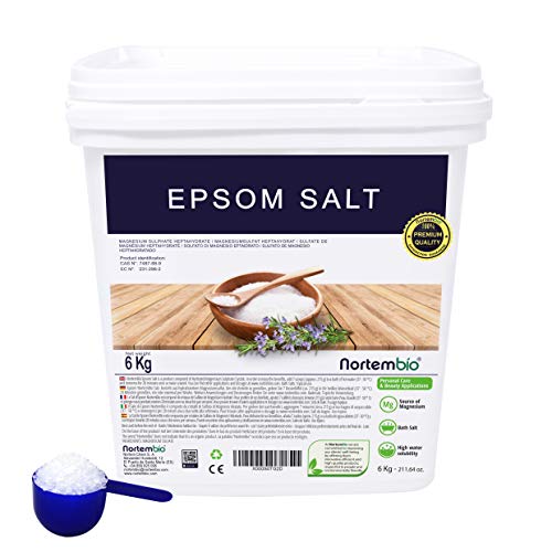 SAL DE EPSOM 6 KG NORTENBIO (Recondicionado Como Novo) Nortembio - Aditivos de banho - epsom, 6 kg, recondicionado