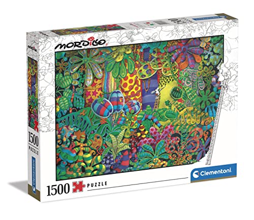 Puzzle CLEMENTONI The Painter (Idade Mínima Recomendada: 12 anos) CLEMENTONI - Quebra-cabeças de encaixar - puzzle, 1500 peças, idade mínima 12 anos, Mordillo