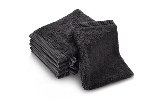 Luvas de Banho SLEEPZEN (Branco - Algodão Orgânico - Tamanho: 6 Un) MALAREN - Toalhas - algodão orgânico, tamanho 6 un