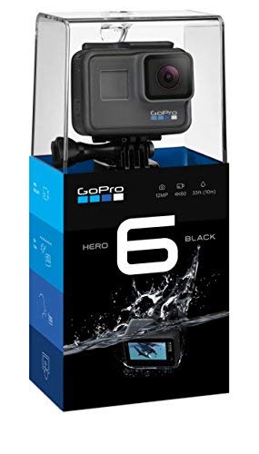 Action Cam GOPRO Hero 6 Black (4K - 12 MP - Até 110 min de autonomia) GoPro - Câmeras - 4k, 12 mp, 110 min autonomia, stabilização vídeo
