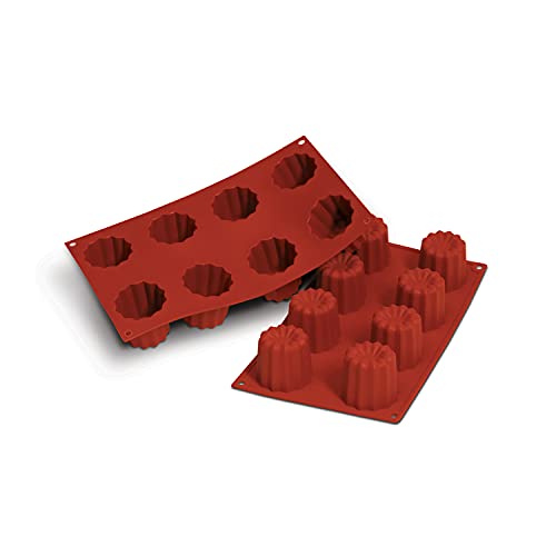 Forma para Forno SILIKOMART SF050 (Multicor - 12.5x20.5cm) silikomart - Formas de cozinha - multicor, silicone, vermelho, reciclável