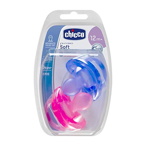 Chupeta CHICCO Soft Rosa e Roxo (16-36 meses) Chicco - Chupetas e mordedores - silicone, 16-36 meses, physioforma active, desenvolvimento oral