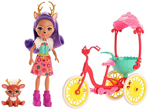 Boneca ENCHANTIMALS Danessa Horse Rider (Idade Mínima: 3 anos) Mattel - Brinquedos - boneca, danessa, horse rider, idade mínima 3 anos