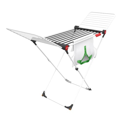 Estendal de Roupa VILEDA Soft Care 2 em 1 Vileda - Móveis de exterior - soft care, 2 em 1, branco, 216x56x128 cm