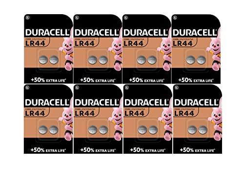 Pilhas DURACELL 16 Pilhas Duracell Lr44 A76 V13Ga 76A Duracell - Baterias de uso geral - nichel-cálcio, aa, AAA, lr44, a76