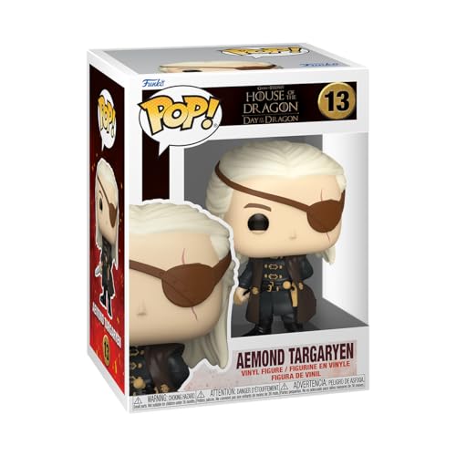 Figura FUNKO Pop! House of the Dragon Aemond Targaryen Funko - Brinquedos - figura, funko pop, house of the dragon, aemond targaryen, vinil, coleção
