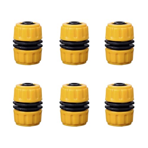 Conector de Mangueira Duplo BUXIU Gk (6 Peças) Ymwave - Acessórios e válvulas para mangueira de jardim - conectores duplos, mangueira, flexibilidade, fácil instalação