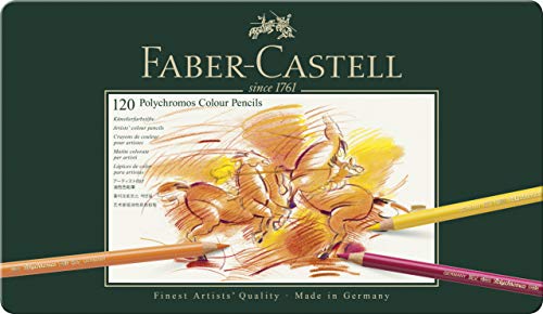 Conjunto de Canetas FABER-CASTELL 110011 (Multicor) Faber-Castell - Lápis - 120 cores, ecológicas, pigmentos intensos, resistente à água