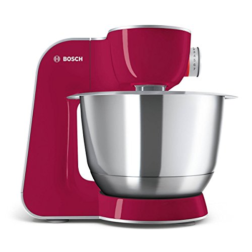 Máquina de cozinha Robô BOSCH MUM58420 (Vermelho - 49.5x40.5x35 cm - 1000 W) Bosch - Batedeiras e liquidificadores - vermelho, 1000 W, 49.5x40.5x35 cm
