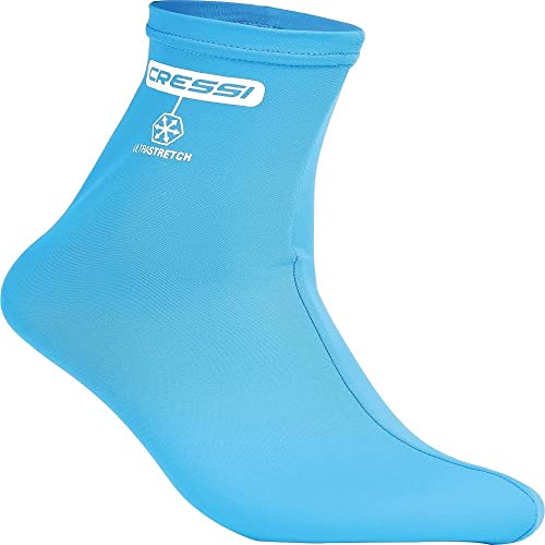 Meias para Homem CRESSI Elastic Water Socks Preto para Natação (EU 46) Cressi - Meias Comuns - natação, apneia, elastic, secagem rápida