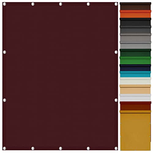 Toldo Vela Impermeável Rectangular 5 X 10 M Proteção Rádio Uv CHENMIAO - Toldos e gazebos - impermeável, rectangular, 5x10m, proteção UV