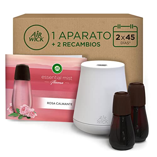 Ambientador AIR WICK Essential Mist Aparato + 2 Recargas (150 ml) Reckitt Benckiser - Aromatizadores de ambiente - ambientador, air wick, essential mist, aparato, recargas, 150 ml
