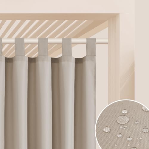 Guarda-Sol ROOM99 Garden Line (Branco - Poliéster - 155 x 270 cm) ROOM99 - Cortinas e cortinados - poliéster, branco, 155x270cm