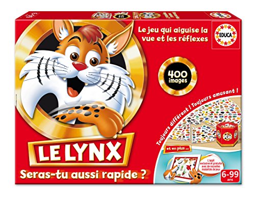 Jogo Educa de Tabuleiro Lynx | Castanho, Branco EDUCA - Jogos - memória, competição, fichas, imagens