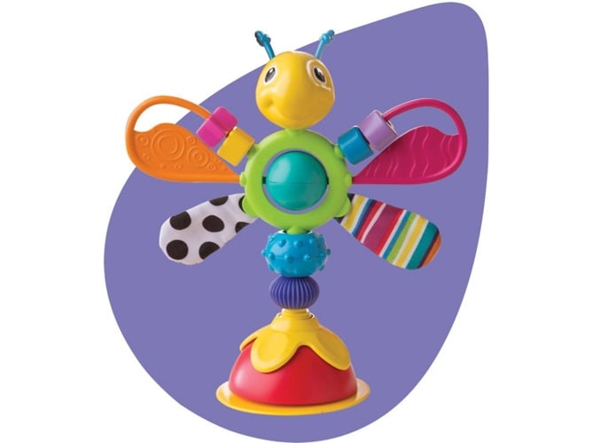 Brinquedo de Atividades TOMY Lamaze Freddie LAMAZE - Brinquedos de atividade para bebês - baloiçoso, asas coloridas, estetoscópio, sentidos