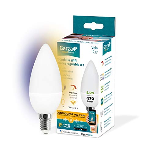 Lâmpada inteligente GARZA Smarthome | Branco (Acessório Imagem e Som) Garza - Lâmpadas - smart home, led, wifi, bluetooth, alexa