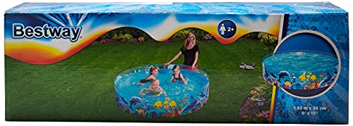 Piscina Insuflável BESTWAY 56332 (Verde - 488x244cm) Bestway - Piscinas - insuflável, verde, 488x244cm