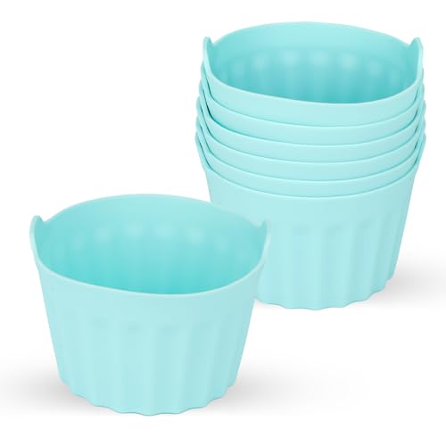Conjunto de Formas de Silício para Fritadeiras Airfryer 6 Peças MOECSHSY - Acessórios para fritadeiras - 6 peças, silício, fritadeira, airfryer