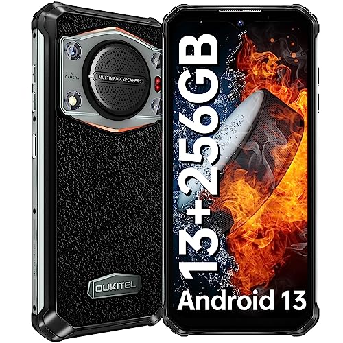 Smartphone OUKITEL WP22 (6.58'' - 4 GB - 256 GB - Preto) OUKITEL - Telemóveis - 6.58 polegadas, 4 GB, 256 GB, led