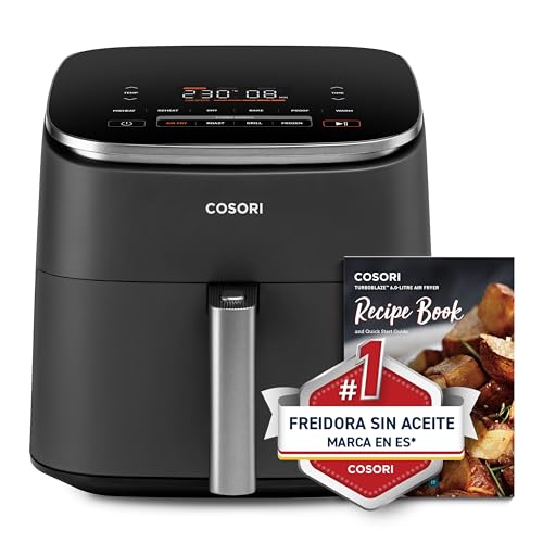 Fritadeira sem Óleo COSORI Blaze 6L (1700 W) COSORI - Fritadeiras - sem óleo, 6L, 1700W, aço inoxidável