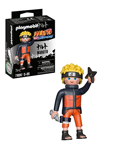 Playmobil NARUTO Shippuden - Naruto Uzumaki (Idade Mínima Recomendada: 5 anos) PLAYMOBIL - Bonecos de ação e brinquedo - naruto shippuden, Naruto Uzumaki, 5 anos