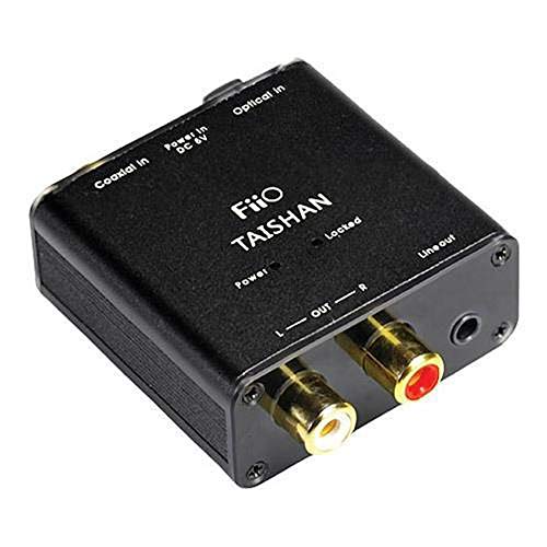 Conversor de áudio FIIO D03K Preto (Acessório Imagem e Som) FiiO - Conversores - plug & play, preto, com fios