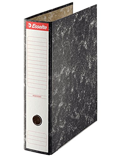 Dossier ESSELTE 626032 (Preto - Polipropileno - A4) Esselte - Pastas de arquivo - 500 folhas, polipropileno, a4, cantoneira metálica