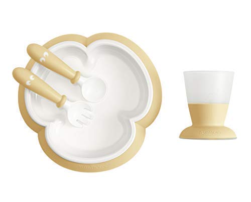 Babybjörn Conjunto de Refeição 3 Peças (Idade Mínima Recomendada: 6 meses) BabyBjörn - Jogos de jantar - 3 peças, 6 meses, capacidades motoras