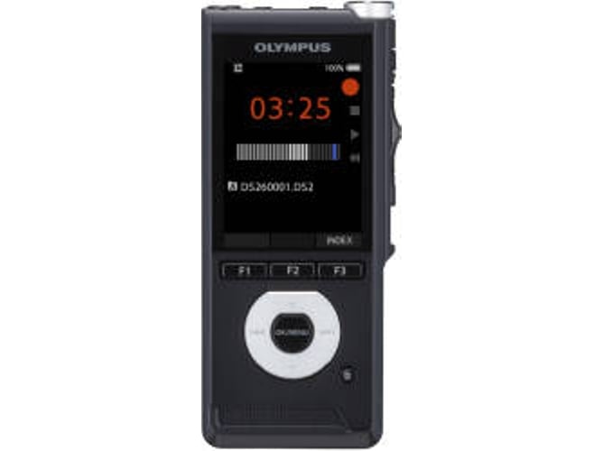 Gravador de voz digital OLYMPUS DS-2600 Olympus - Gravadores de voz - gravador de voz digital, olympus ds-2600, preto, 1 m, com fios, sem fios