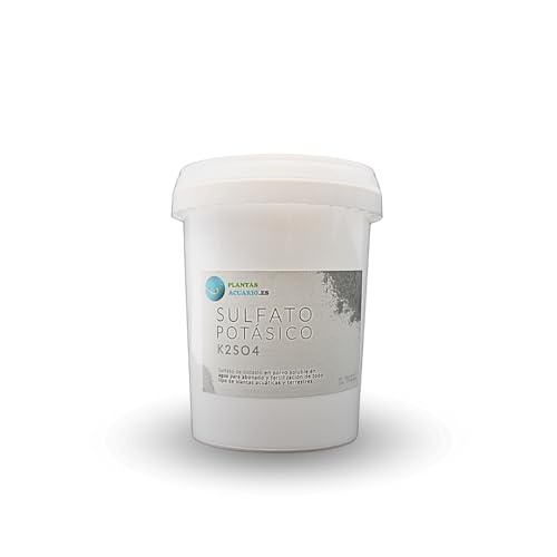 Fertilizante para Plantas e Flores K2SO4 250G PlantasAcuario - Fertilizantes para plantas aquáticas - plantas, flores, 250ml, branco