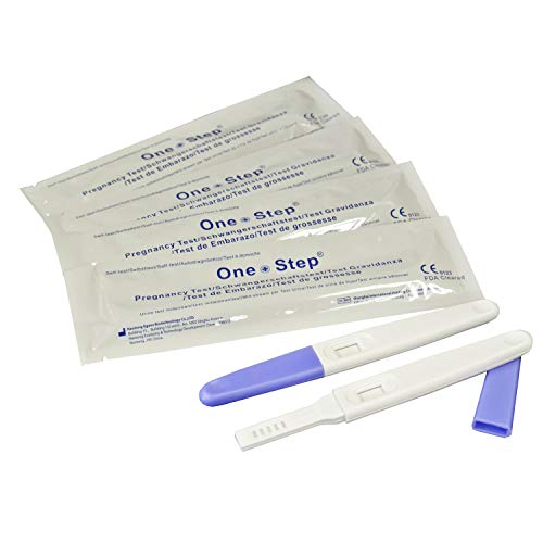 Teste de Gravidez ONE STEP Embaixada (10 mIU) One Step - Cuidados pessoais - teste gravidez, one step, embalagem 10 miu