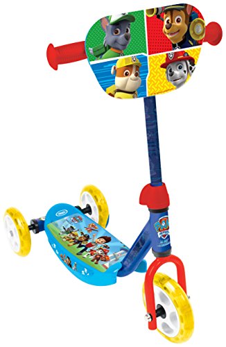 Trotinete PATRULHA PATA com 3 rodas - DARPEJE PAW PATROL - Brinquedos - trotinete, patrulha pata, 3 rodas, ajustável, peso máximo 20 kg