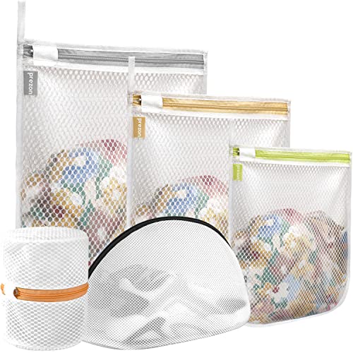 Sacos para Roupa PREZON 2 Unidades (Laranja - Poliéster) EO-UP - Sacos e molduras para lavar roupa - 2,5 kg, pés antideslizantes, poliéster, fecho especial