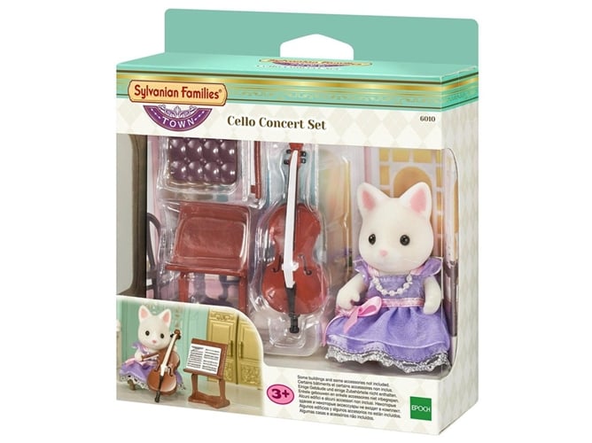 Boneca SYLVANIAN FAMILIES 6010 (Idade Mínima Recomendada: 3 anos) SYLVANIAN FAMILIES - Conjuntos de brinquedos - idade mínima 3 anos, coleção de bonecos, explorar a natureza