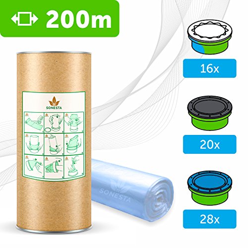 Recargas TOMMEE TIPPEE Eco Recarga (200 M) SONESTA - Acessórios para balde de fraldas - recarga, eco, 200 ml