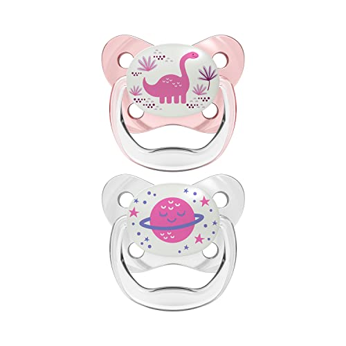 Chucha DR BROWNS Silicone Night Time Prevent T2 (Rosa) HANDI-CRAFT - Cuidados com a higiene oral - silicone, night time, prevent T2, rosa