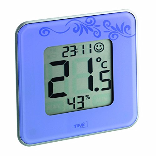 Estación Meteorológica Digital TFA-DOSTMANN 30.5021.11 TFA-Dostmann - Previsores do tempo e estações - digital, visor LED, temperatura, humidade, nível de conforto, alarme