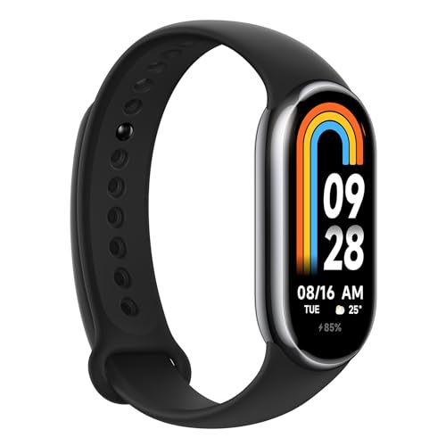 Pulseira Desportiva XIAOMI Smart Band 8 (Bluetooth - Preto) Xiaomi - Óculos inteligentes - pulseira desportiva, xiaomi smart band 8, bluetooth, preto, oled, ecrã
