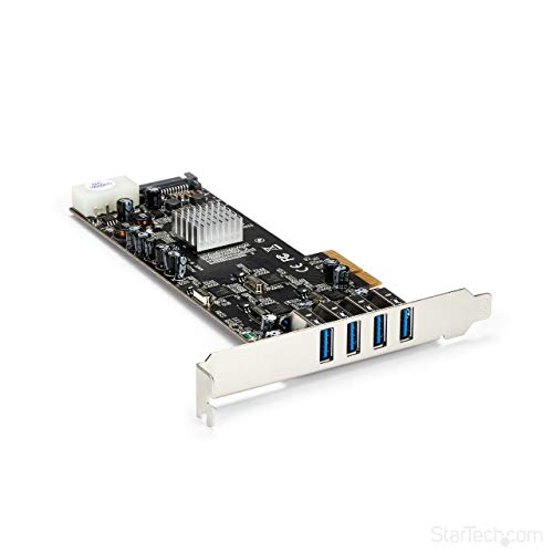 Placa Adaptadora de Interface StarTech.com PEXUSB3S44V USB 3.0 STARTECH.COM - Placas e adaptadores de interface de computador - usb 3.0, pex, adaptadora