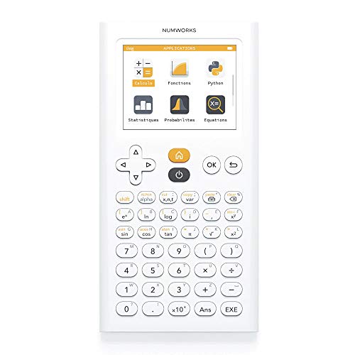 Calculadora de Mesa NUMWORKS Graphing Calculator (Bateria) NumWorks - Calculadoras - aa, preto, visor iluminado, 59 teclas, retroiluminação