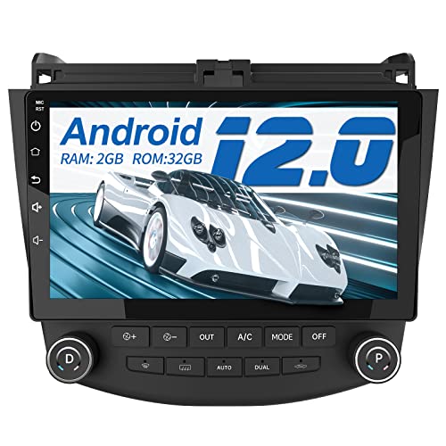 Autorrádio Awesafe Android 12.0 (2GB+32GB) Radio Coche para Honda Accord VII com 10.1'' Tela Tátil AWESAFE - Aparelhos de áudio e vídeo para veículos e sistemas de painel - android 12.0, 2gb+32gb, radio coche, tela tátil
