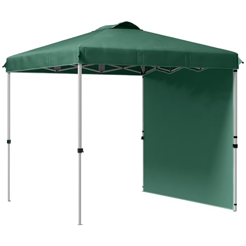 Pérgola Outsunny | Verde | 2.47 x 2.47 x 2.68 m Outsunny - Toldos e gazebos - verde, 2.47x2.47x2.68m