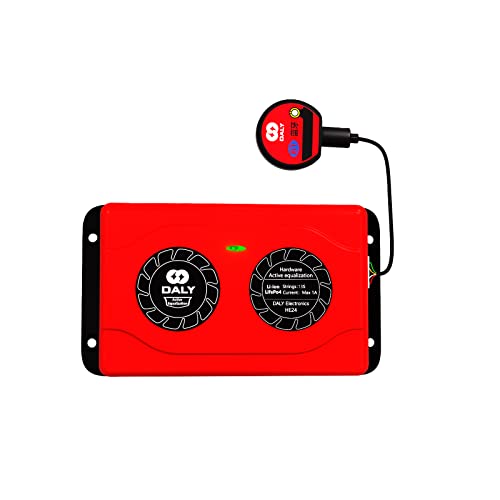 Daly Smart Active Balancer 1A 13S com aplicação de Bluetooth para bateria de lítio LiPo NCM LTO Equalização Dongguan Daly Electronics Co., Ltd - Baterias - bluetooth, lítio ncm lto, 1 m cabo, preto azul branco