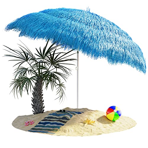 Guarda-sol para jardim Kingsleeve Hawaii | Cinzento Kingsleeve - Guarda-sóis e toldos de exterior - ajustável, 140-195 cm, 30 graus, repele agua