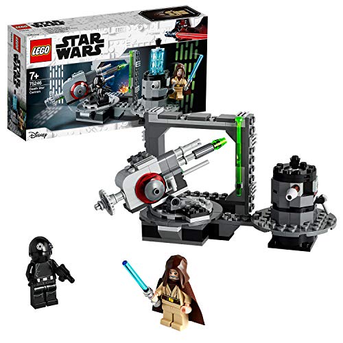 LEGO Star Wars: Death Star Cannon - 75246 (Idade Mínima: 7) LEGO - Blocos de encaixe - lego, star wars, estrela da morte, obi-wan kenobi, disparador de raio