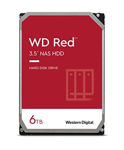 Disco HDD Interno WESTERN DIGITAL Red (6 TB - SATA III) Western Digital - Discos rígidos - 6000 gb, 7200 rpm, sata iii, 64 mb