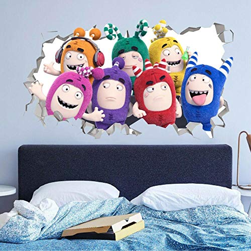 Autocolantes Decorativos ODDBODS 1 Peça(s) GWCU .CO - Autocolantes decorativos - decorativos, animais, removíveis